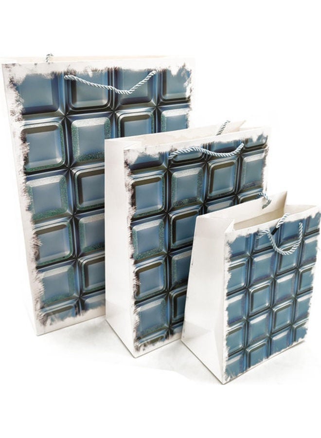 سي او أرماء أكياس هدايا ورقية مكونة من 3 قطع بأحجام مختلفة ومتعددة الألوان Ar-14270 - Image 3