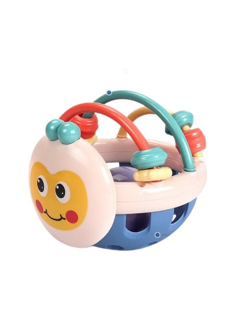 Manhattan Teether Rattle Toy 0-1Y Morandi color bee rattle ball [bag]