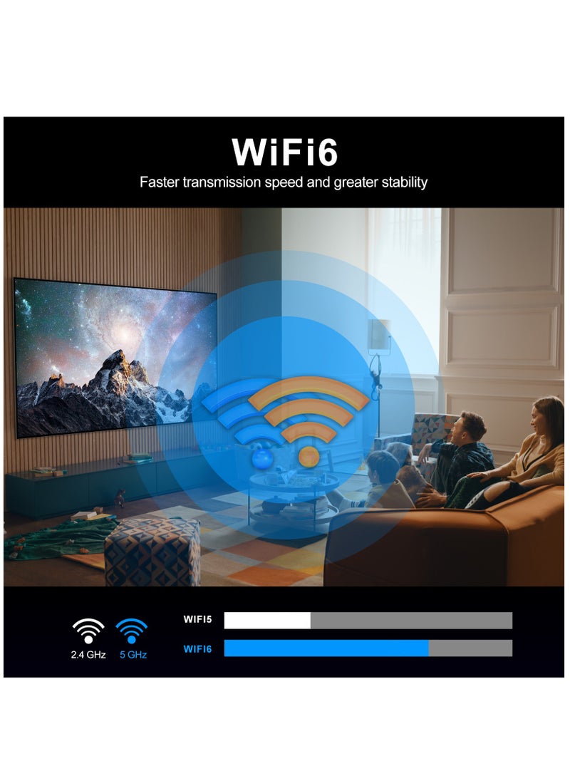 Generic Intelligent 8K Ultra HD TV Box Android 13.0 work with Projector TVs  Mobile Phones  - Image 4