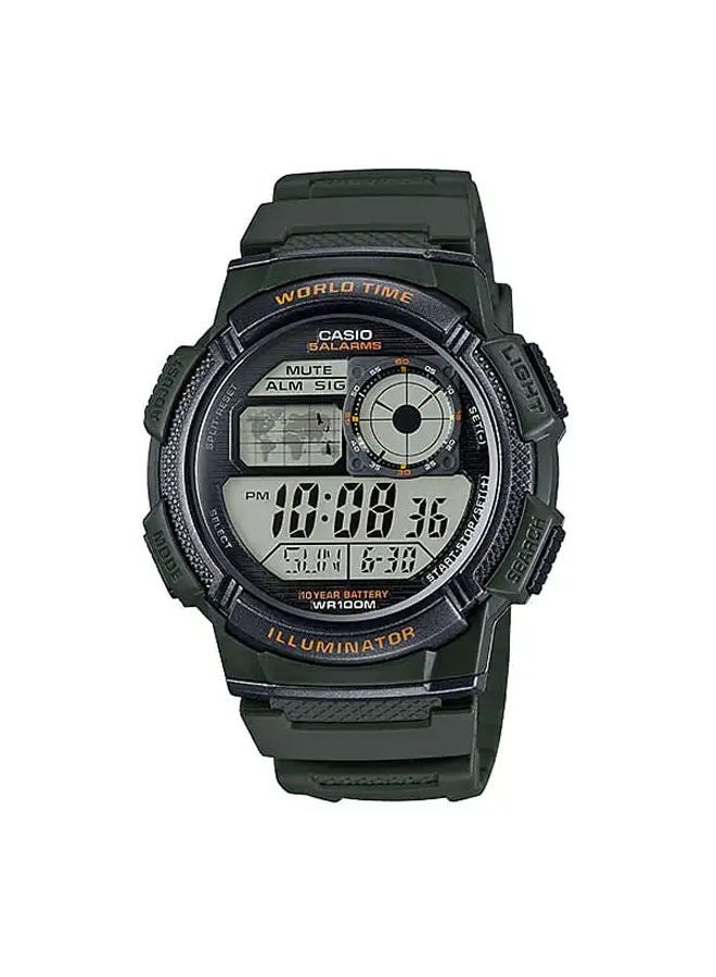 CASIO Resin Digital Watch AE-1000W-3AVDF - Image 1