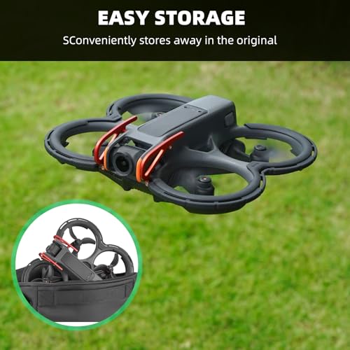 BRDRC Avata 2 Bumper Guards Accessories, Propeller Guard Protector Gimbal Protective Anti-Collision Ring Cover for DJI Avata 2 Fly More Combo Accessories - Image 4