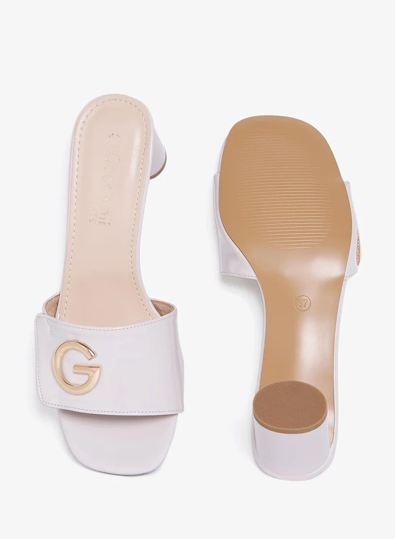 Geoomnii BEIGE Geoomnii Mid Heel Sandals for Women – Comfortable Stylish Heeled Sandals for Office, Party & Daily Wear for Women | Best Price UAE