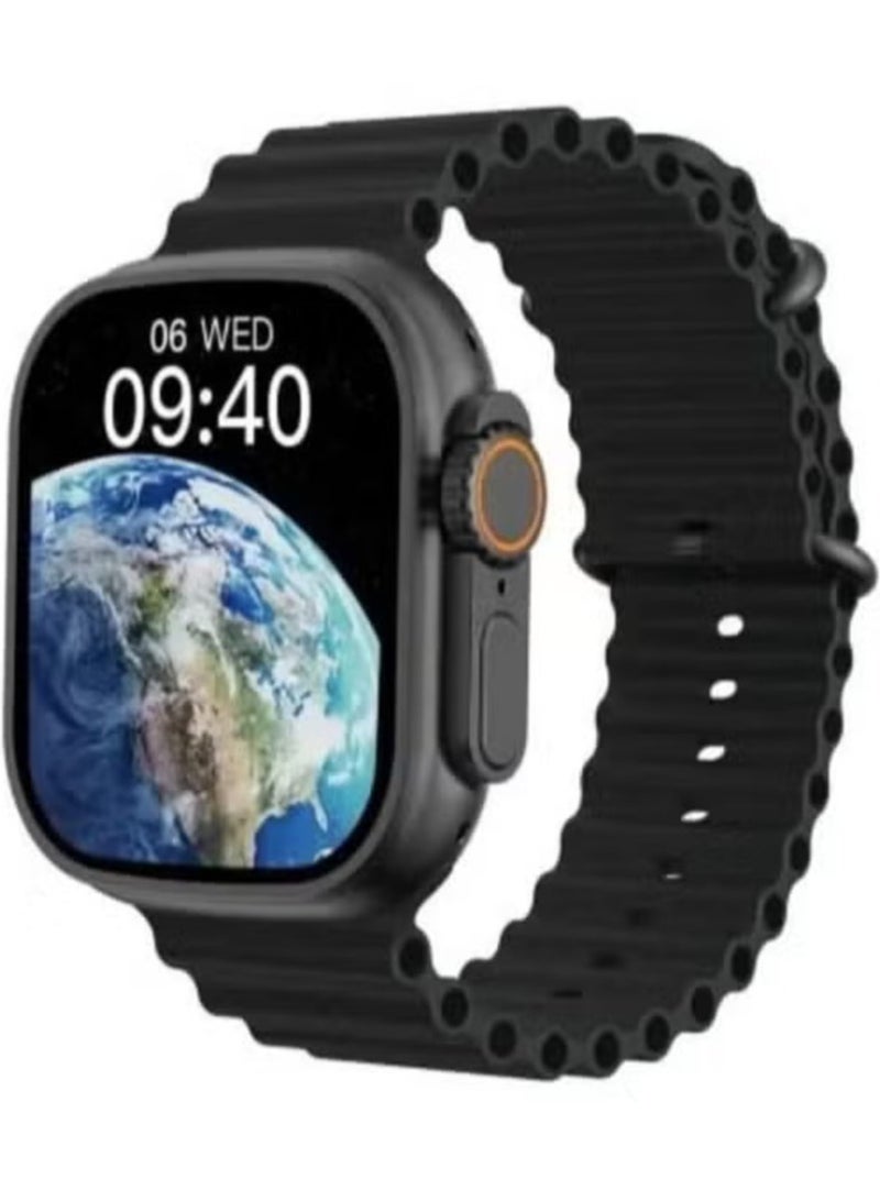 NEW TU94 5G Android Smart Watch – Sleek Smartwatch with SIM Slot, Dual Straps, and Multi-App Support for Men & Women (Black) - Image 3