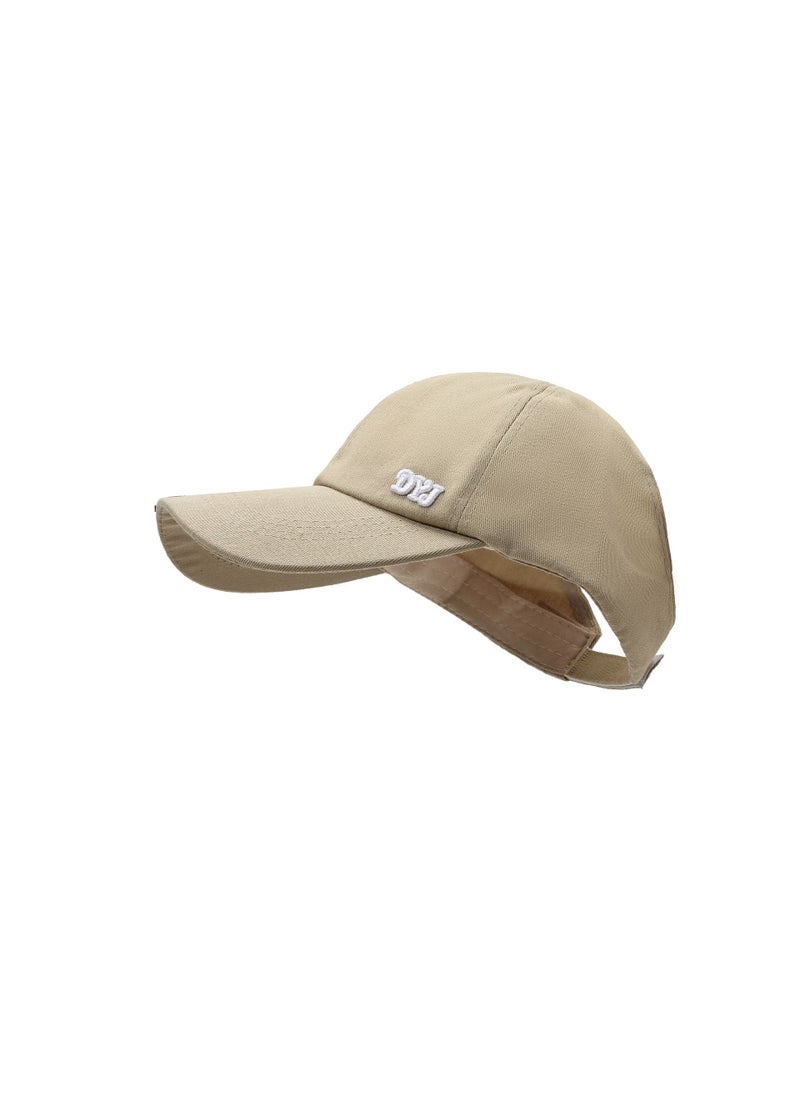 Generic - Ladies Ponytail Baseball Cap Summer Sun Protection Pink - Image 1