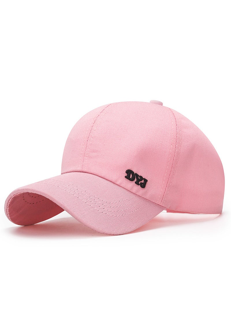 Generic - Ladies Ponytail Baseball Cap Summer Sun Protection Pink - Image 1