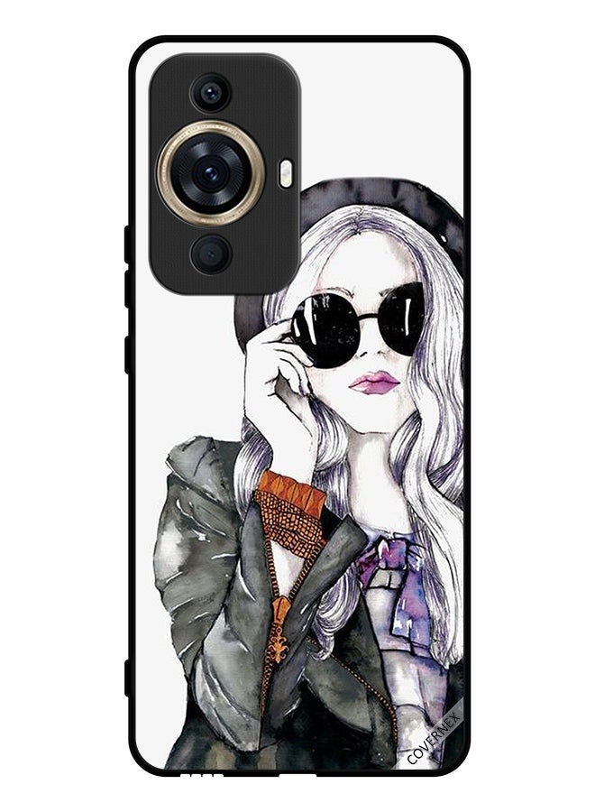 Covernex جراب واقي لهاتف هواوي نوفا 11 برو فتاة أنيقة وجميلة - Image 1