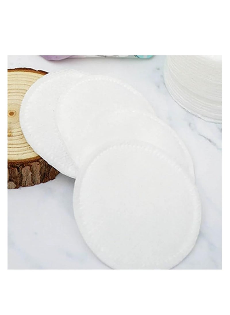 Infinite Pure Cotton Makeup Pads, Nail Polish And Cleansing Face, Pack of 3, Pack of 80 Cotton Round  - Image 4