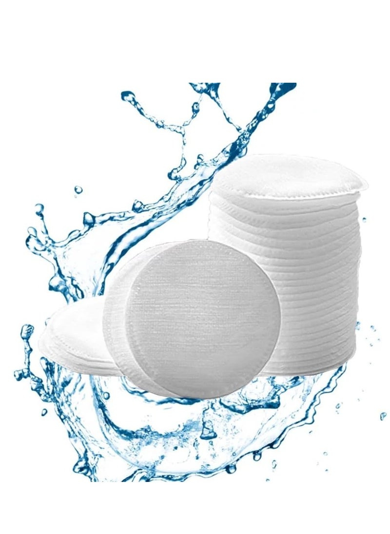 Infinite Pure Cotton Makeup Pads, Nail Polish And Cleansing Face, Pack of 3, Pack of 80 Cotton Round  - Image 3