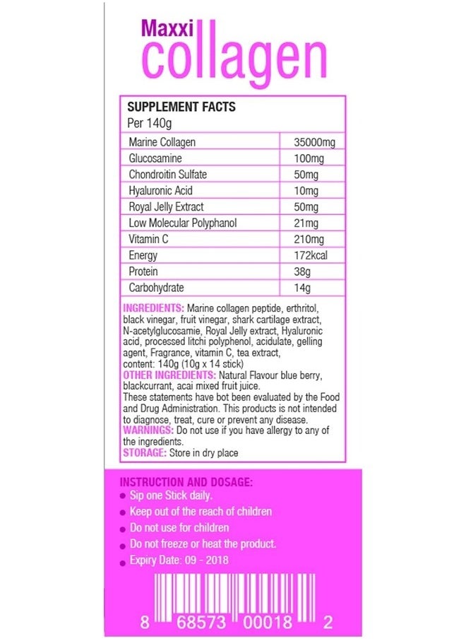 PharMaxxi - Pharmaxxi Maxxi Collagen Sticks Innovative Formula For Skin And Beauty - Image 1