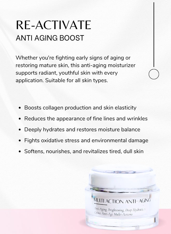 Solimar Paris Multi-Action Anti-Aging Cream 50ml – 4-in-1 Advanced Formula for Wrinkle Repair, Firming, Hydration & Preventing Early Signs of Aging - Image 3