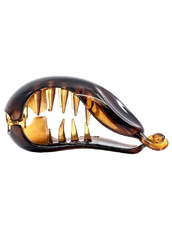 CAMILA Paris Cp2301 275 Inch Small Hair Clip For Women Tortoise Shell Strong Hold Decorative Durable Styling Girls Hair Accessories Hair Ponytail For Women With Curly Thick Hair Made In France - Image 3