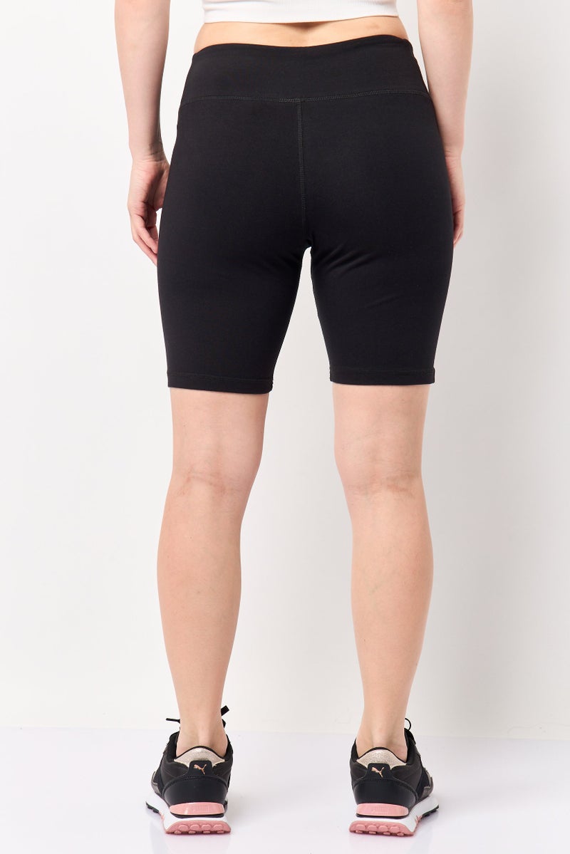 Reebok Women Fitted Training Shorts, Black - Image 4