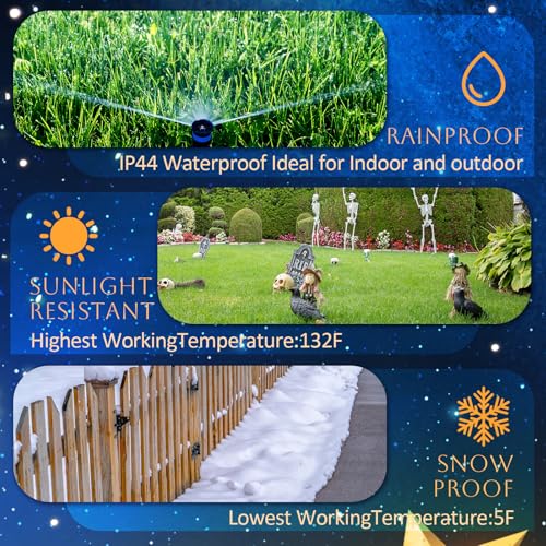 Lingvee Valentine Projector Light with 3 Film Slides Holiday LED Projector Lights for Valentine's Day St. Patrick's Day Easter Outdoor Waterproof Landscape Decorative Lighting Irish Easter Party Decor - Image 5