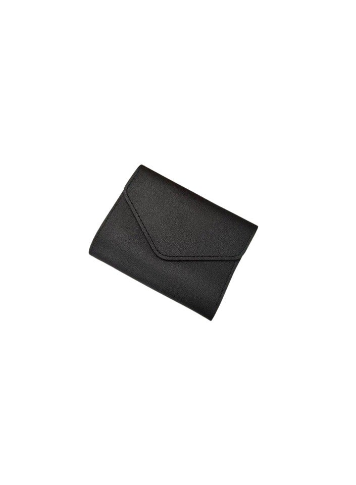 NEX Short Wallet Women Purse Multi-card Multifunction Card Holder Coin Purse Fashion Simple Three Fold Short Clip Female Mini Wallet  - Image 1