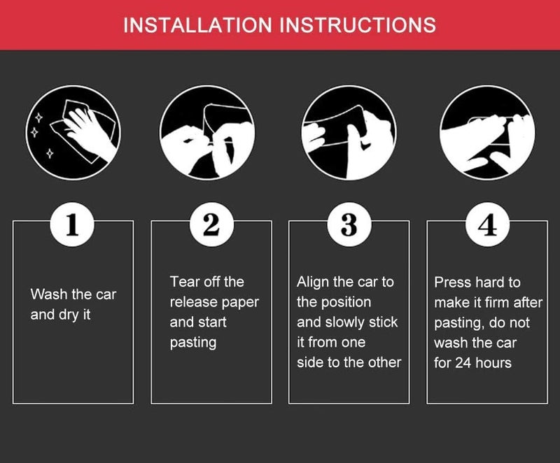 Durvient Car Door Reflective Warning Sticker (Silver) - Image 2