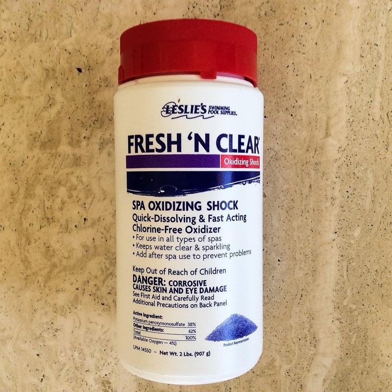 Fresh 'N Clear Granular Non Chlorine Oxidizing Pool Shock - for Sanitizing Swimming Pools, Spas, and Hot Tubs - 2 Pounds