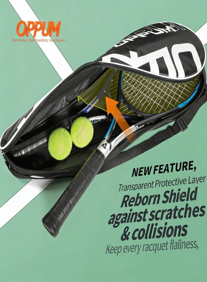 OPPUM 27" Pro Tennis Rackets (2-Pack), Lightweight, Durable Strings, Ideal for Beginner/Intermediate Players - Image 5