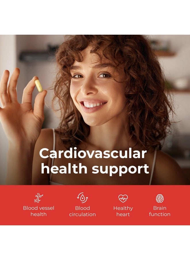 Intra Lifestyles CardioLife Supplement - Herbal Heart Health Support with Vitamin K2 (MK7), Folic Acid, Beetroot, Cayenne Extract & More - Made in Canada - 60 Capsules - Image 4