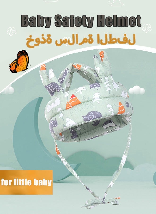 Baby Helmet for Crawling and Walking| Baby Head Protector| Infant Helmets| Toddler Baby Head Protection Cushion| Baby Safety Helmet Head Shaping for Learning to Walk Headguard Protective Harnesses Cap - Image 1