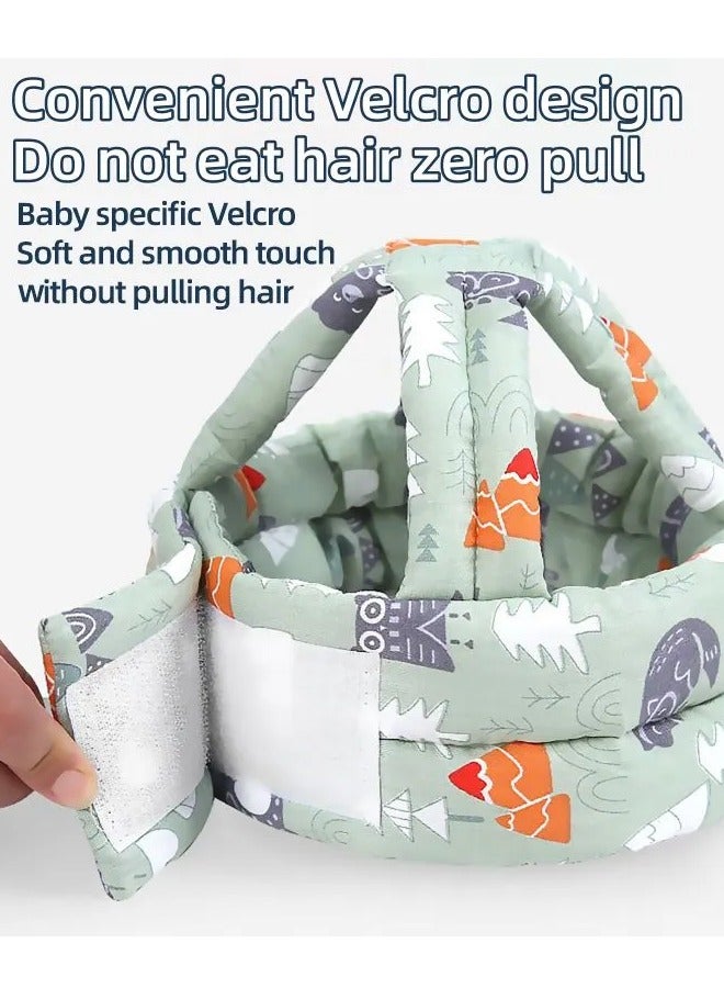 Baby Helmet for Crawling and Walking| Baby Head Protector| Infant Helmets| Toddler Baby Head Protection Cushion| Baby Safety Helmet Head Shaping for Learning to Walk Headguard Protective Harnesses Cap - Image 4