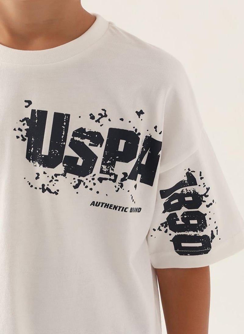 U.S. Polo Assn. U.S. Polo Assn. Boys Beige Bermuda Set  - Image 4