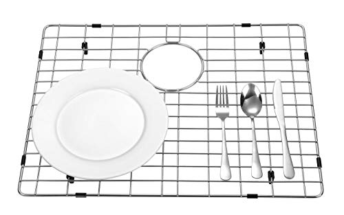 Starstar Sinks Protector Stainless Steel Kitchen/Yard/Bar/Laundry/Office Bottom Protector Grid, Rack For The Sink (17.75" x 16.25") - Image 2