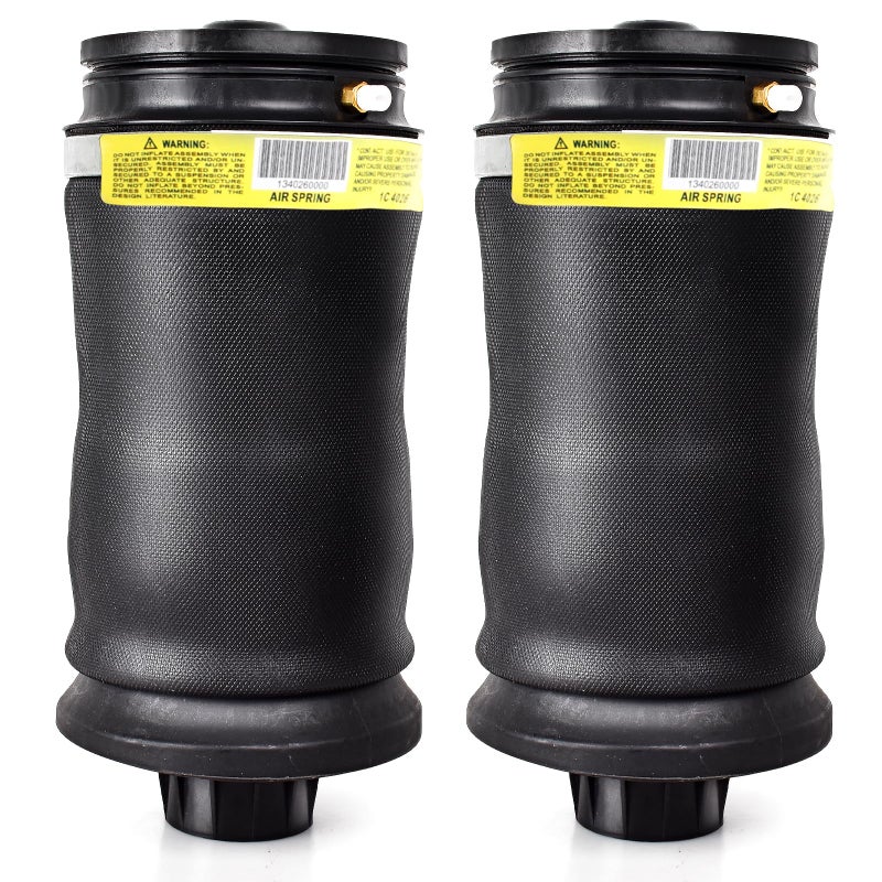 Nifeida 1663200325 Pair Rear Air Spring Bag Suspension Left Right Kits Compatible with MercedesBenz MLClass 20052011 W164GLClass 20072012 X164 1643200725