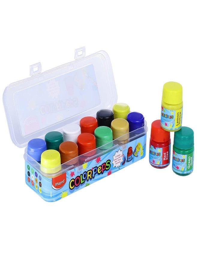 MAPED Color'Peps Poster Color Set - Pack of 12, Multicolor (827012) - Image 4