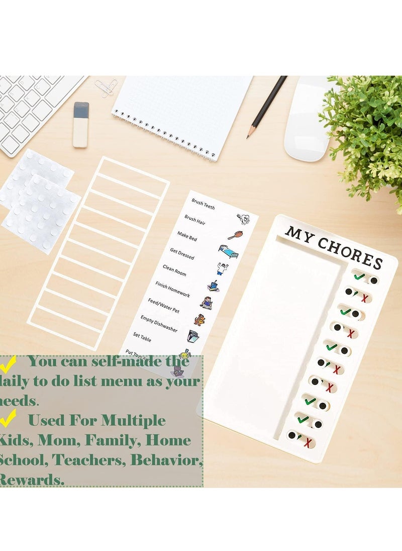 Bukela Chore Chart, Daily to Do List, Memo Checklist Board, Portable Detachable Planning Reminder Chart, DIY Home Check Items and Form Good Habit  - Image 3
