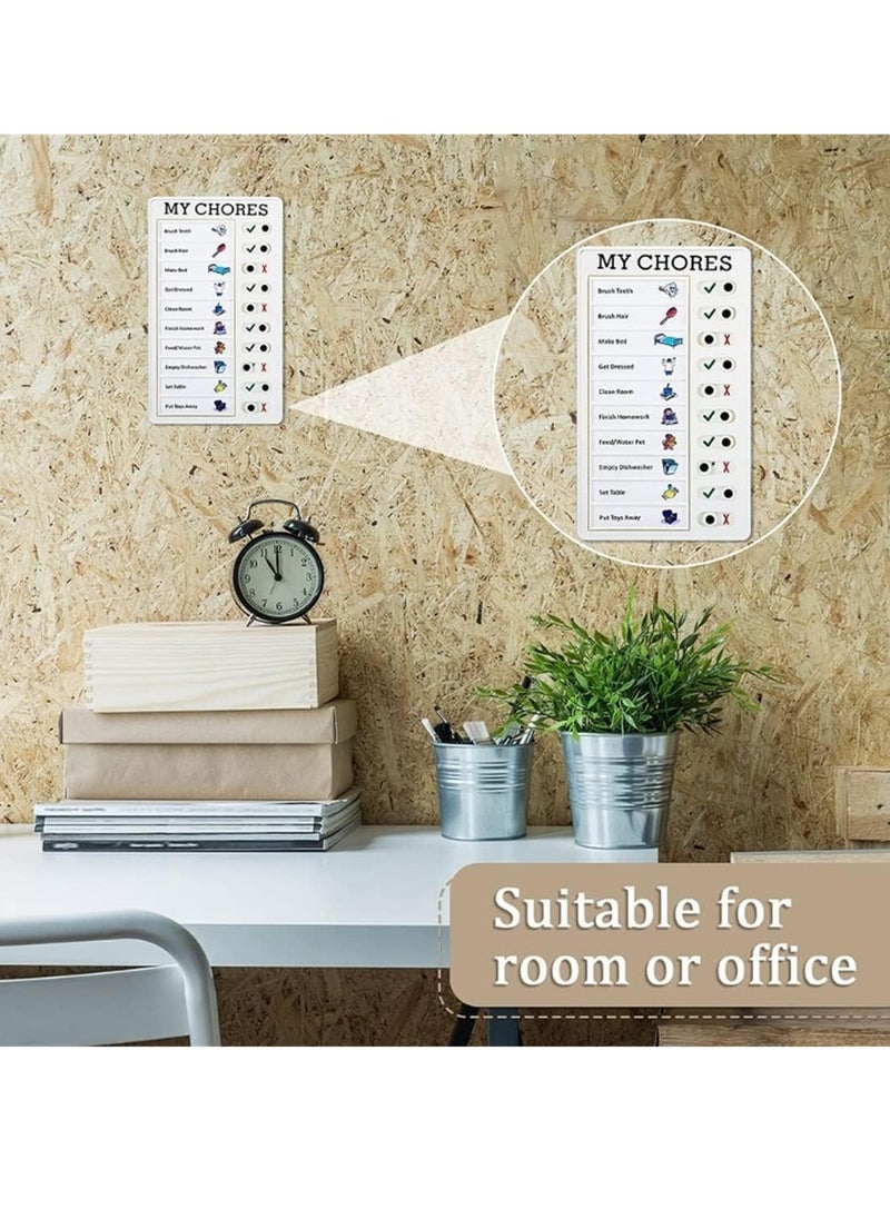 Bukela Chore Chart, Daily to Do List, Memo Checklist Board, Portable Detachable Planning Reminder Chart, DIY Home Check Items and Form Good Habit  - Image 4