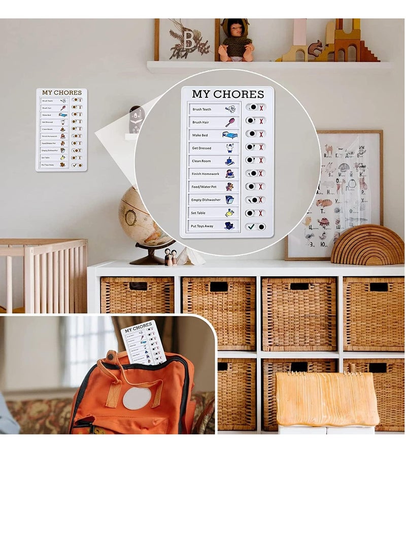 Bukela Chore Chart, Daily to Do List, Memo Checklist Board, Portable Detachable Planning Reminder Chart, DIY Home Check Items and Form Good Habit  - Image 5
