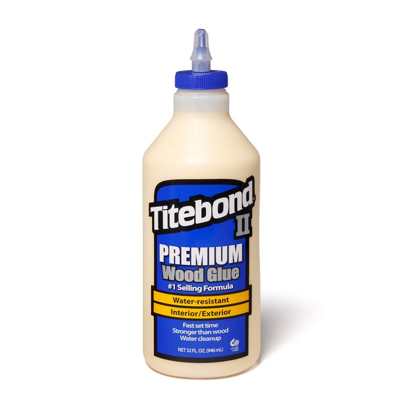 Titebond Franklin International 5005 Titebond II Premium Wood Glue, 32-Ounce Bottle