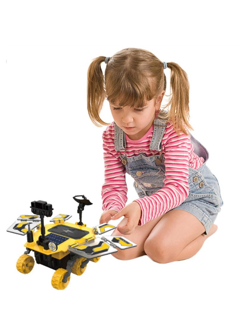Solar-Powered DIY Rover Kit for Kids, Fun Educational Science Project for Ages 8-12, Perfect Gift for Boys and Girls - Image 5
