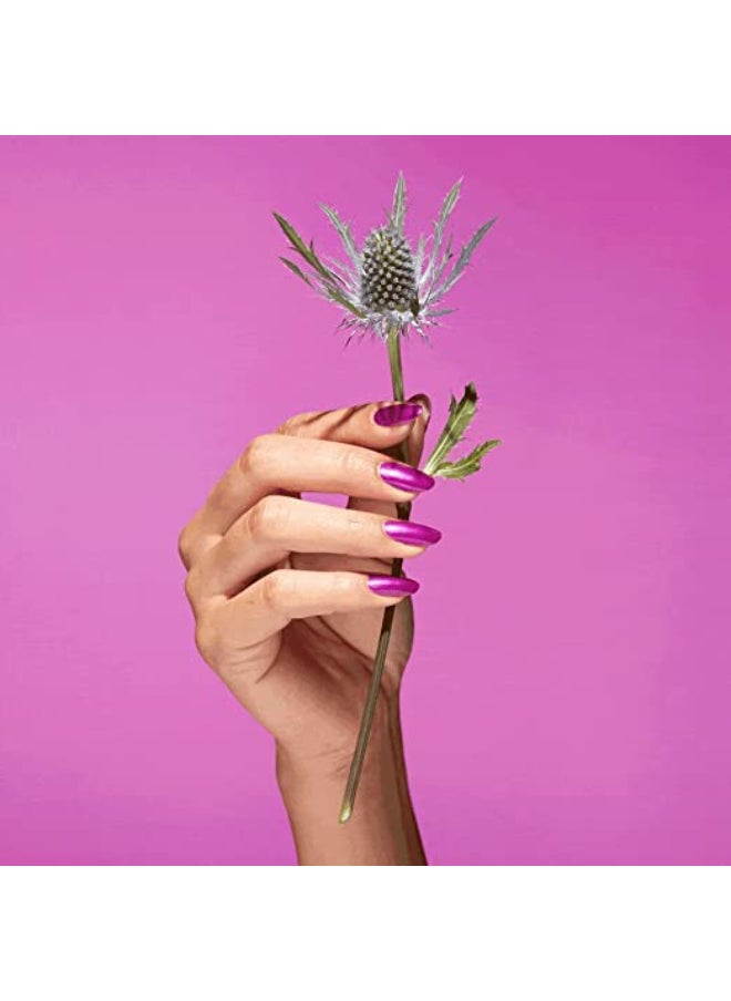 OPI - Nature Strong Nail Lacquer - Thistle Make You Bloom, Purple Shimmer, 15Ml - Image 1