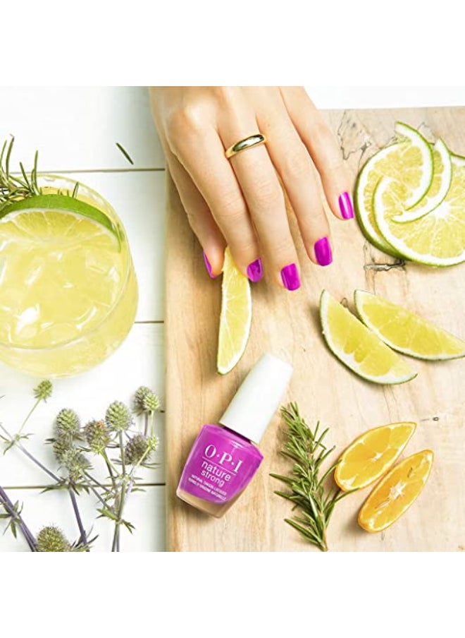OPI - Nature Strong Nail Lacquer - Thistle Make You Bloom, Purple Shimmer, 15Ml - Image 1