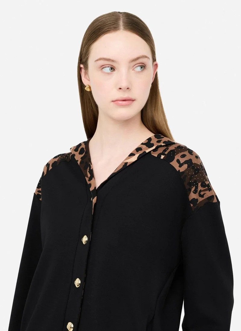 Liu Jo Sweatshirt with buttons