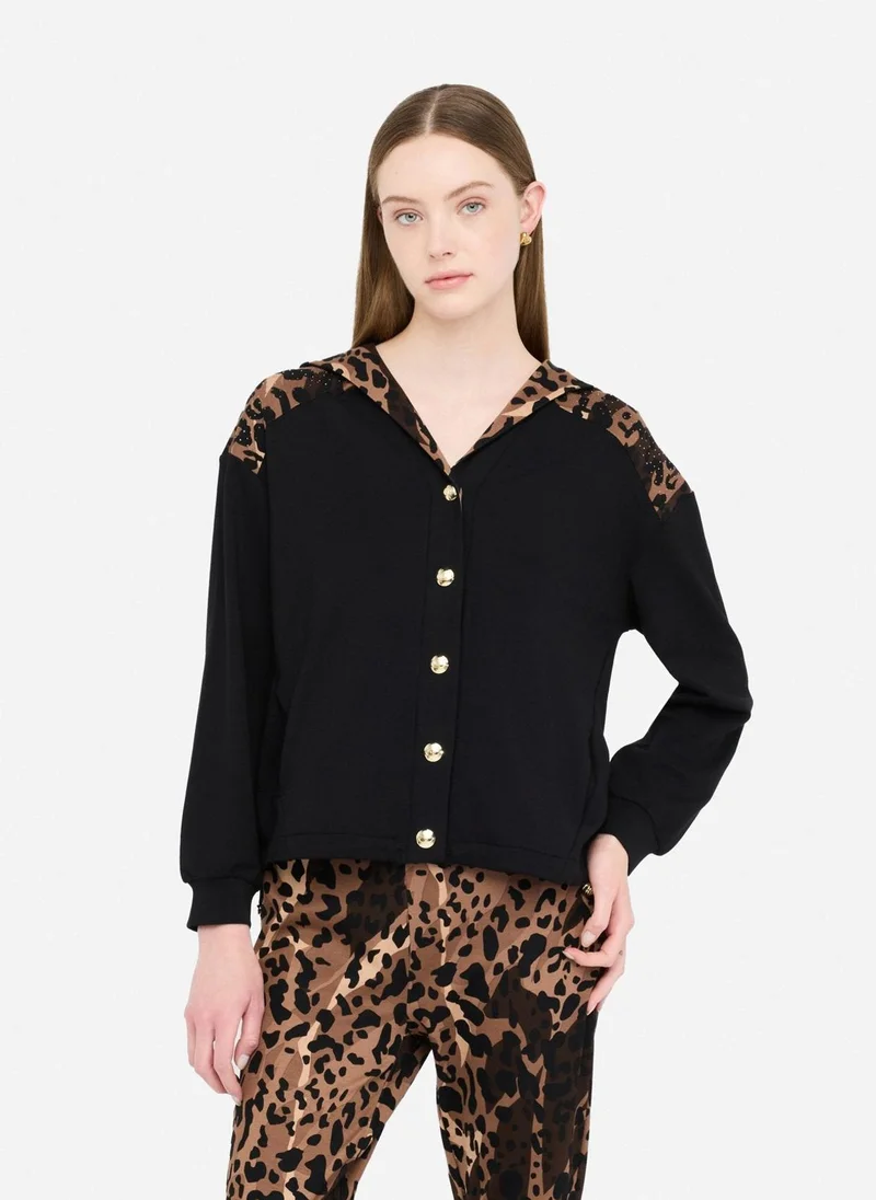 Liu Jo Sweatshirt with buttons