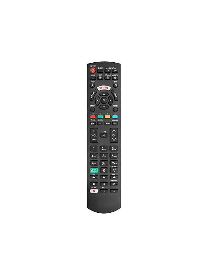Generic - Panasonic TV Replacement Remote Control Fit For All Panasonic Smart TV/HD/LCD/LED/MY APPS/NETFLIX/HOME Buttons - No Setup Required N2QAYB000487 N2QAYB000753 N2QAYB000752 - Image 1