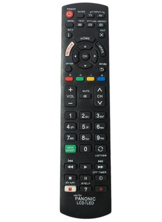 Panasonic TV Replacement Remote Control Fit For All Panasonic Smart TV/HD/LCD/LED/MY APPS/NETFLIX/HOME Buttons - No Setup Required N2QAYB000487 N2QAYB000753 N2QAYB000752 - pzsku/ZB8D758C9752ED07BAA21Z/45/_/1725803786/faed1b14-ba36-4613-8f38-540a0be07f41