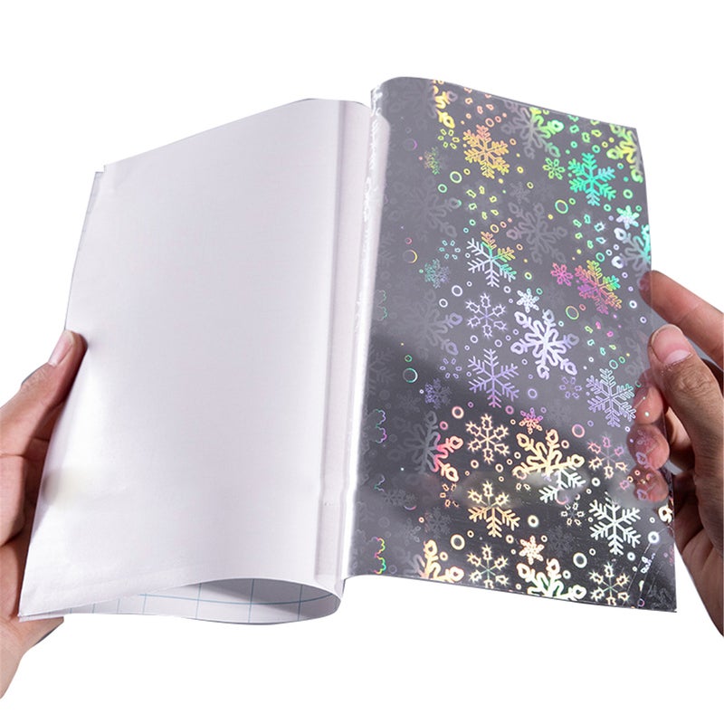 20 Sheets Of A4 Size Heat Sealing Film (20.96 X 29.84 Cm) With Flash Cold Laminating Film, Self-Adhesive, Waterproof And Scratch Resistant, No Machine Required - Image 1
