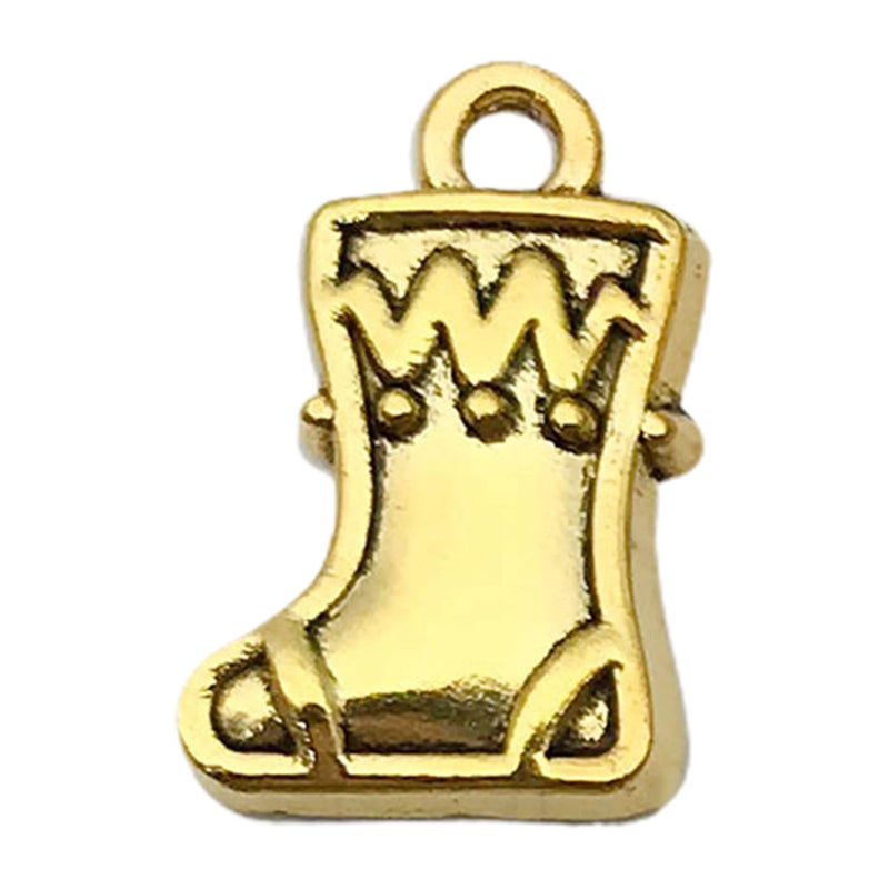 Generic Vintage Gold Charms Mix for Jewelry Making 1 sock 11x17mm-1g-20059 