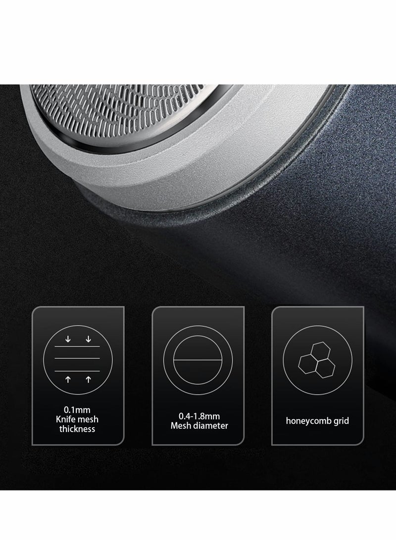 Excefore Electric Razor for Men Pocket Size Mini Portable Shaver Wet and Dry Men's Razor USB Rechargeable Shaver Charging Easy One-Button Use Suitable for Home, Car,Travel - Image 3