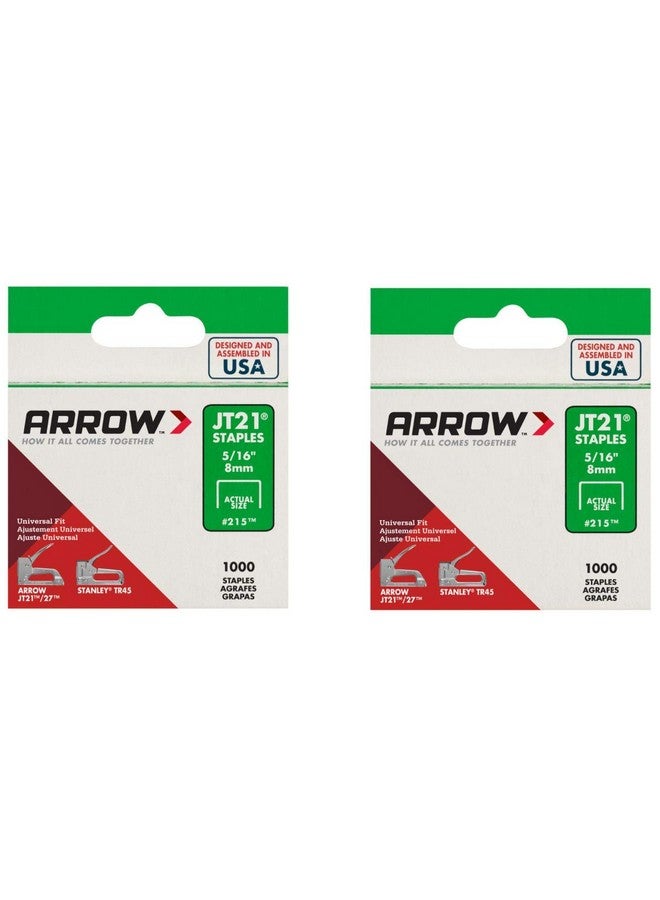 Arrow Staple Jt-21 5/16"Pk1000 - Image 1