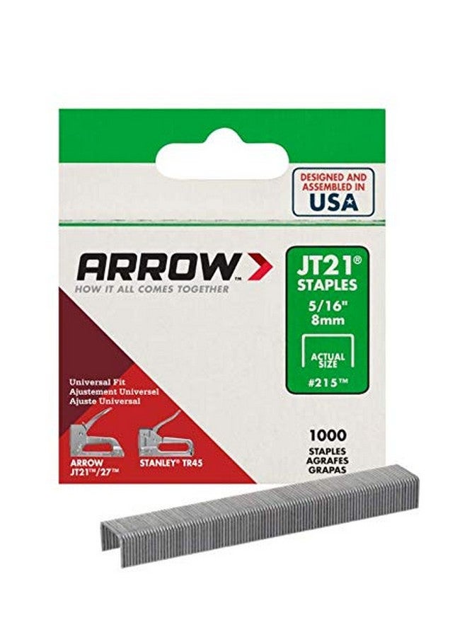 Arrow Staple Jt-21 5/16"Pk1000 - Image 2