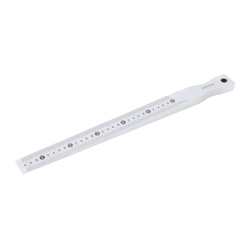 Taper Gap Gage 0.4-6mm Range 0.05mm Accuracy Stainless Steel Gap Width Measuring Tool for Construction Railway Automotive - Image 2