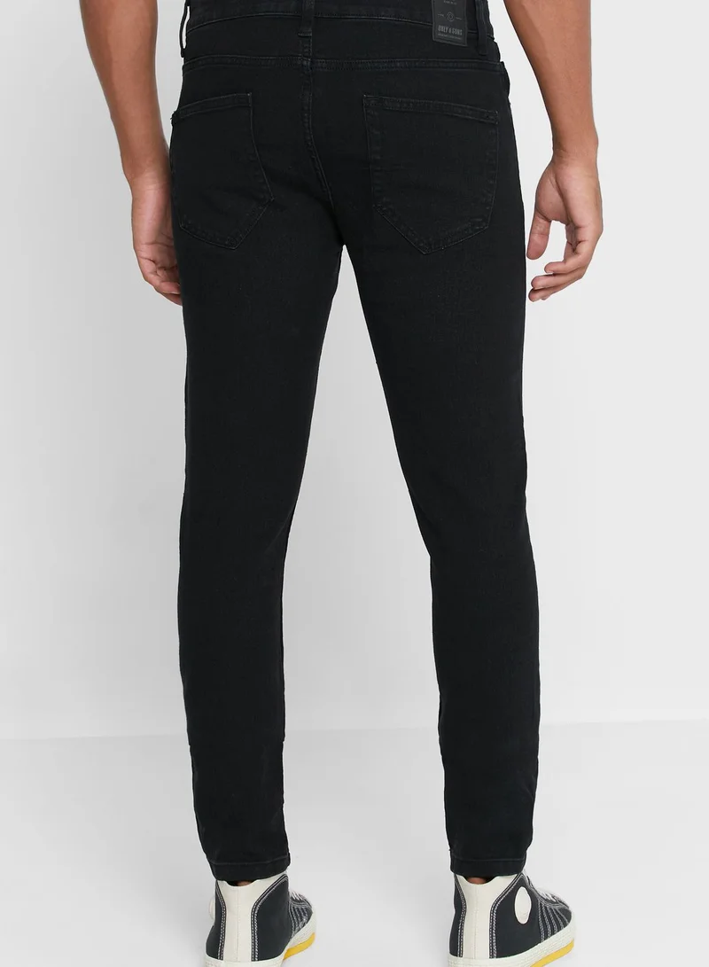 Only & Sons Essential Skinny Fit Jeans