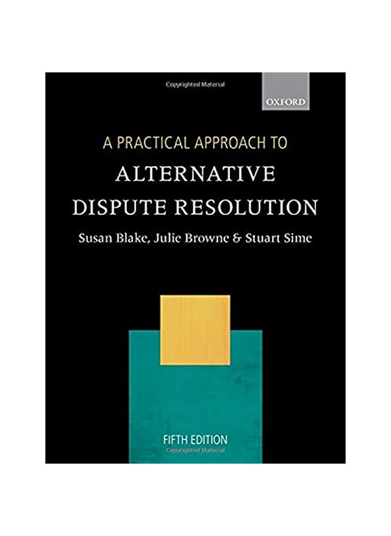 Oxford University Press - A Practical Approach to Alternative Dispute Resolution - Image 1