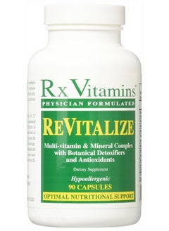 RX Vitamins Revitalize Capsules, 90 Count