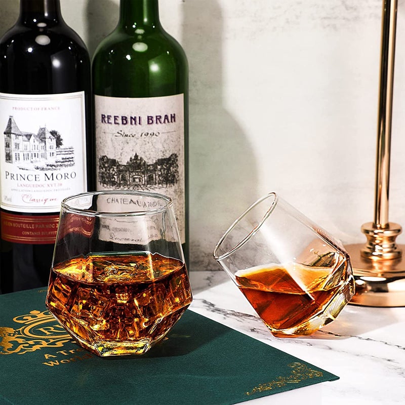 KELVEE Stemless Glasses Set of 6 Shatterproof Glassware Homes Outdoor bar Glass Ideal for Juice Lemon Soda Wine Scotch Cocktails Any Beverage - Image 5