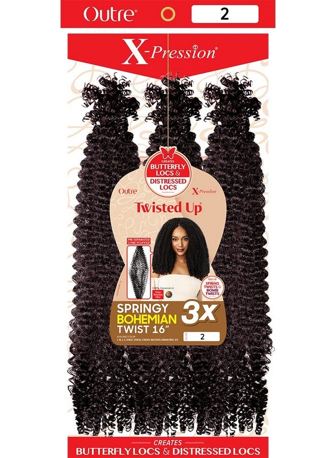 Outre Xpression Twisted Up Springy Bohemian Twist 3X (16" 2) - Image 3